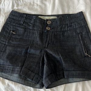Dark blue Jean shorts